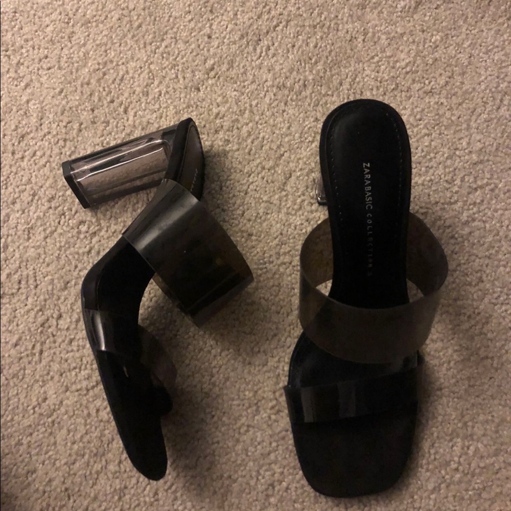 Zara heals never worn